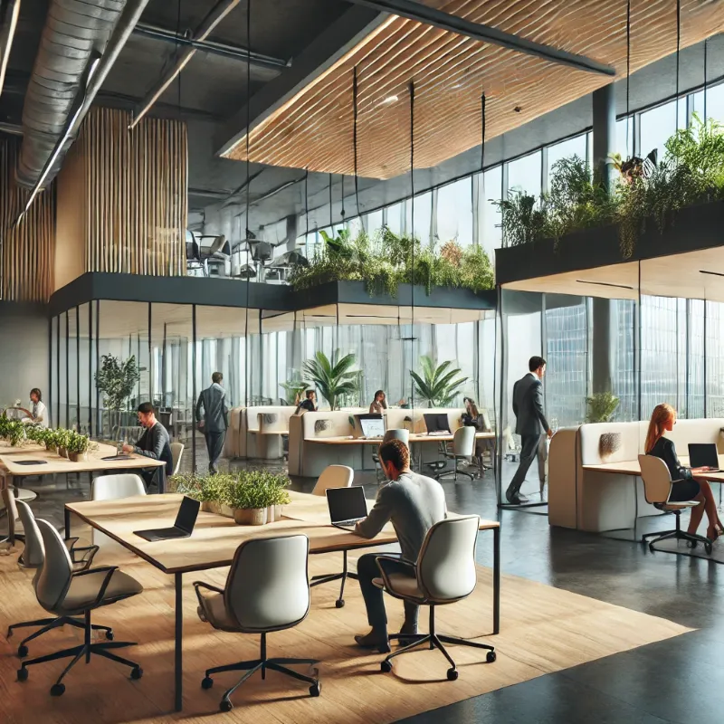 Immobilier d'entreprise : location de bureau & coworking
